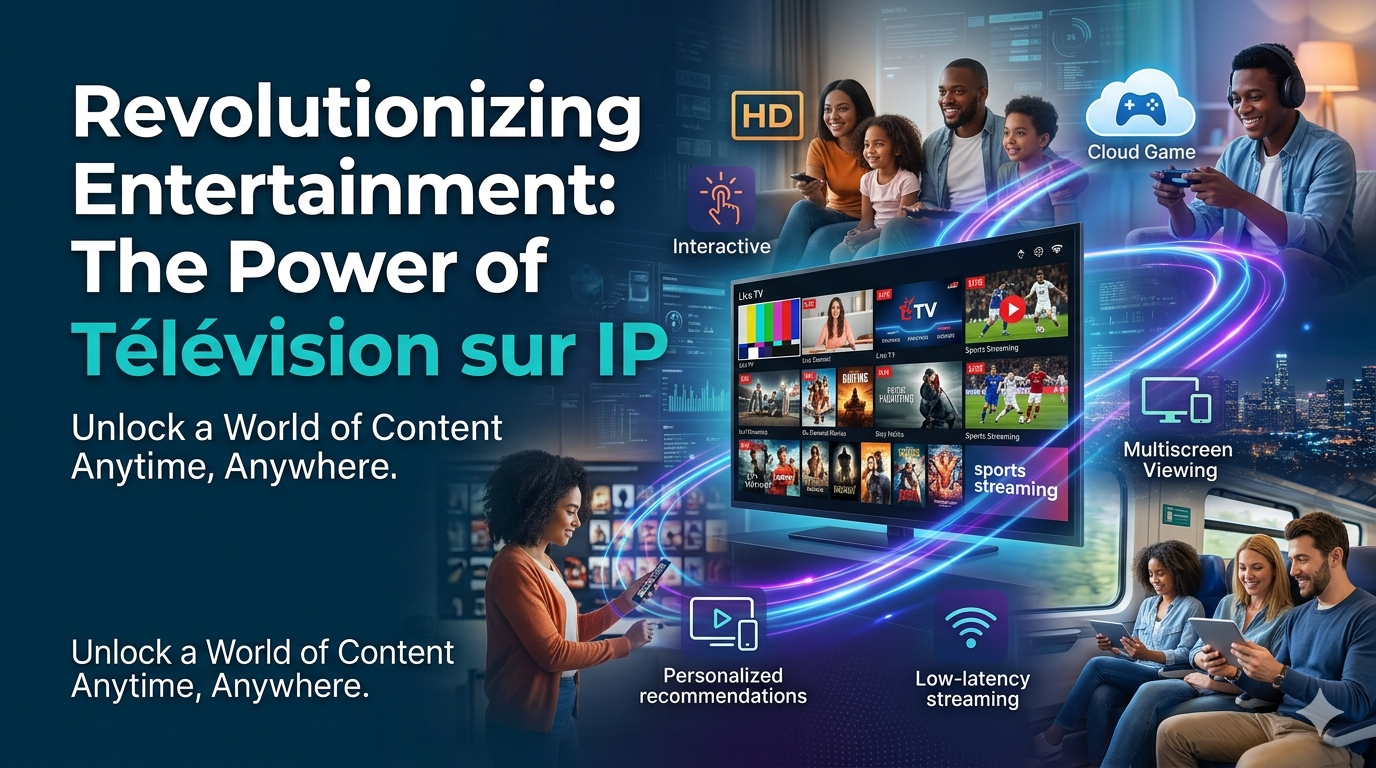 Revolutionizing Entertainment The Power of Télévision sur IP (IPTV)